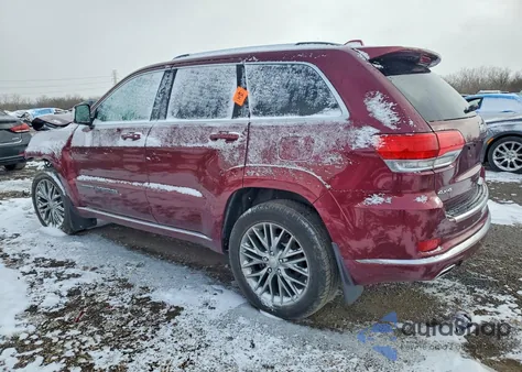 2018 Jeep Grand Cherokee Summit z USA, uszkodzony, nr VIN 1C4RJFJGXJC405415